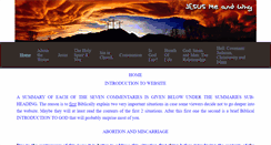 Desktop Screenshot of jesusmeandwhy.com
